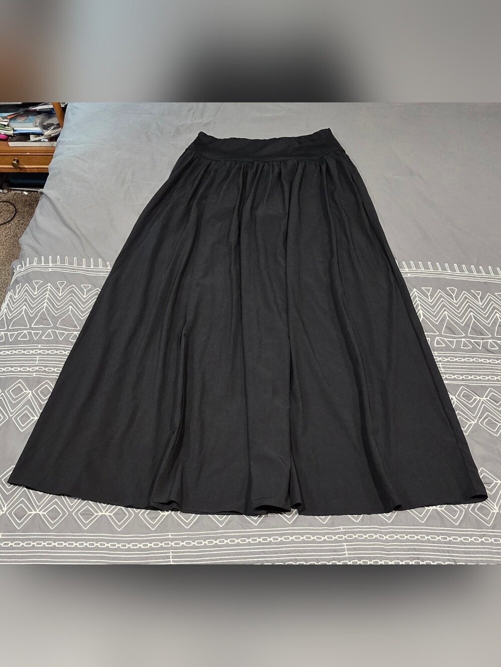 Halara Breezeful High Waisted Split 2 In 1 Flowly Quick Dry Maxi Skirt Size XL